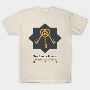 The Three Keys of Archangel Kushiel's Legacy House Shahrizai T-Shirt